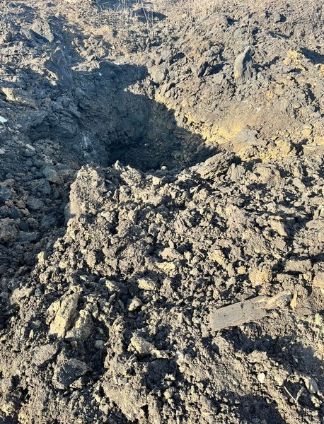 обстрел краматорск воронка