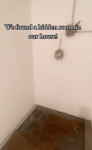 Подружжя знайшло потаємну кімнату, таємна кімната, кімната вбивці, подружжя, сім'я, робили ремонт, прихований простір, кімната за стіною