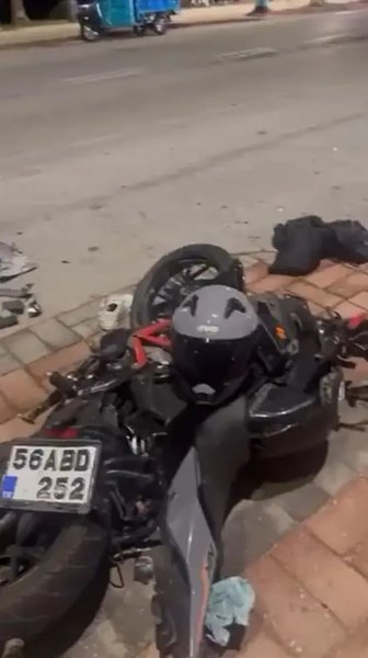ДТП Аланія українка (3) потрощений у ДТП в Аланії мотоцикл