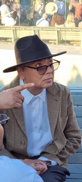 Валентин Юдашкин, марина юдашкина, показ мод, московская неделя моды, юдашкин болен