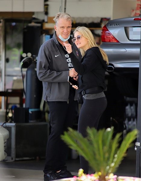 Дольф Лундгрен, Эмма Крокдал, любовь