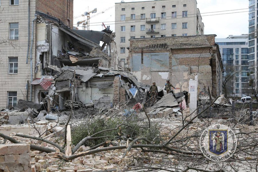 Ракетная атака на Киев