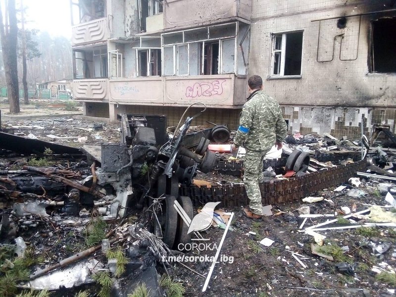 ирпень, киевская область, оккупанты, война в украине, освобождение ирпеня