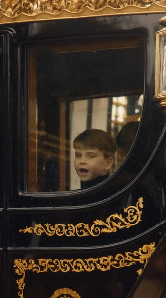 принц луи, коронация, коронация короля Чарльза