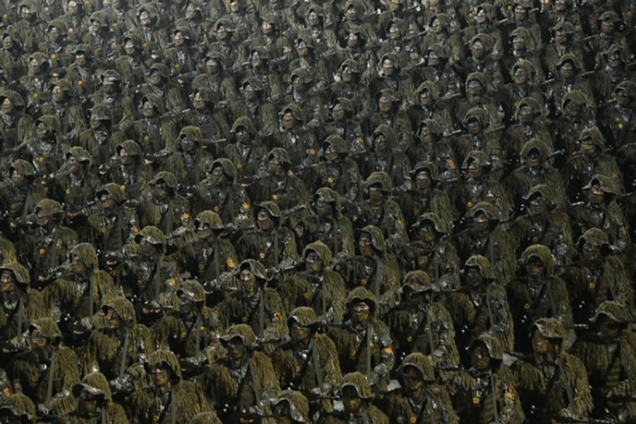 Военный парад в Северной Корее