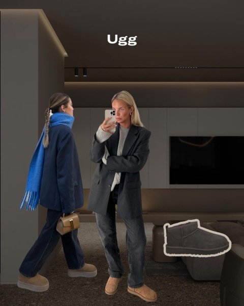 угги обувь, обувь на осень 2023, модная обувь