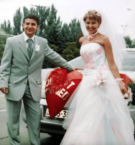 зеленские свадьба Володимир та Олена Зеленські в день свого весілля у 2003 році