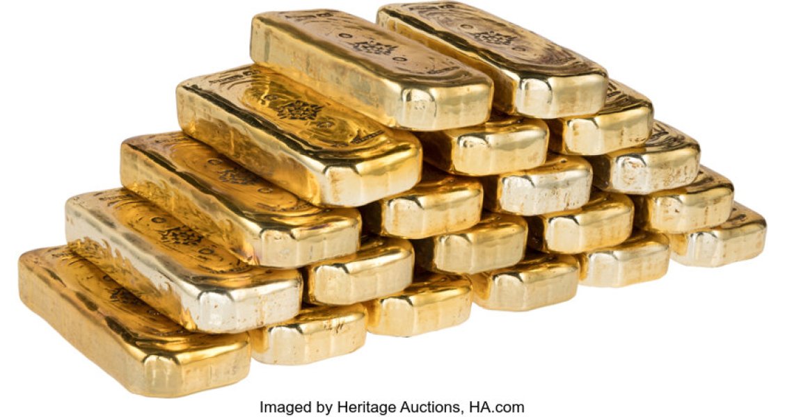 фальшиві "золоті зливки" Гра престолів, аукціон, Heritage, лоти, золоты зливки