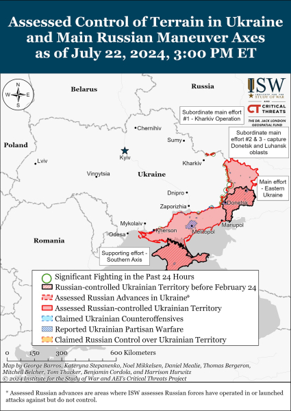 війна україна росія карта