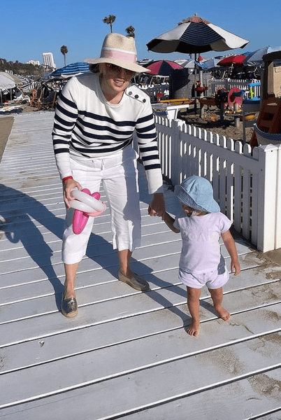 Ребел Вілсон з донькою