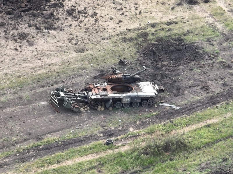 Уничтожена российская техника возле Старомайорского в Донецкой области