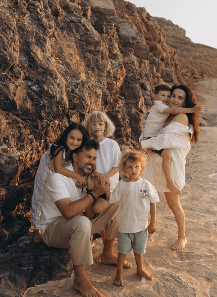 Інна та Тимур Мірошниченко діти