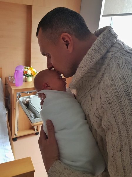 Олег Сенцов, дочь, рождение ребенка