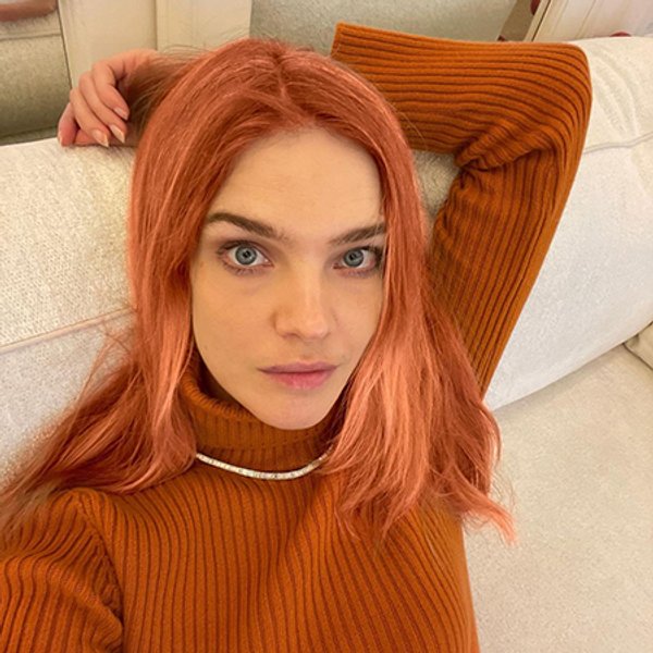 Наталья Водянова, цвет волос, Instagram