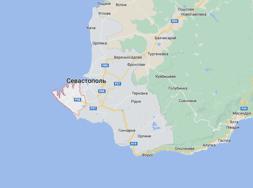 Гагаринский район в Севастополе