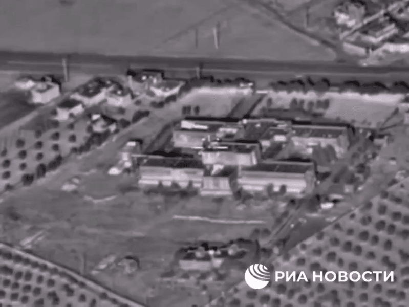 Вероятно, госпиталь в Алеппо из видео РФ