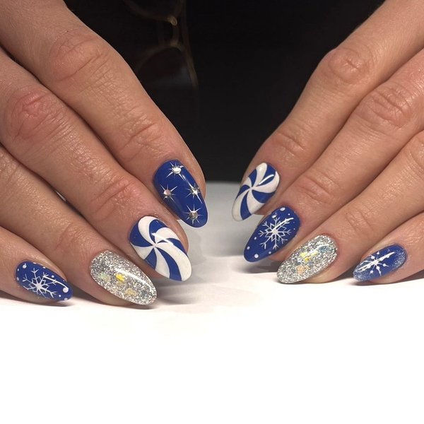 маникюр новый год, маникюр на новый год, новогодний маникюр, тренды маникюра