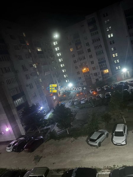 поврежденный жилой дом в результате атаки дронов в Тольятти 1 сентября