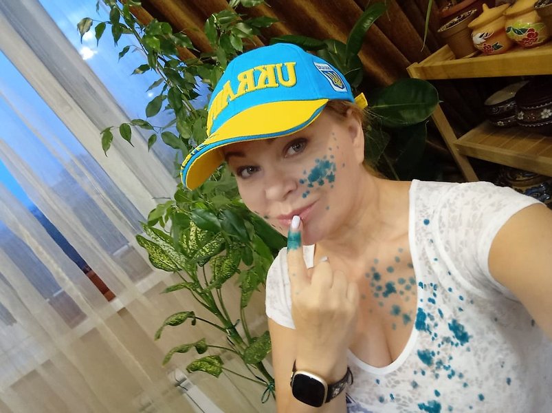 флешмоб, зеленка