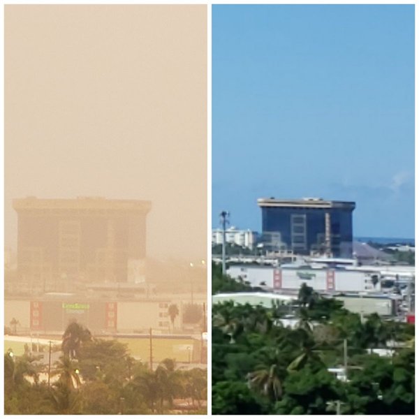 пылевое облако, Сахара