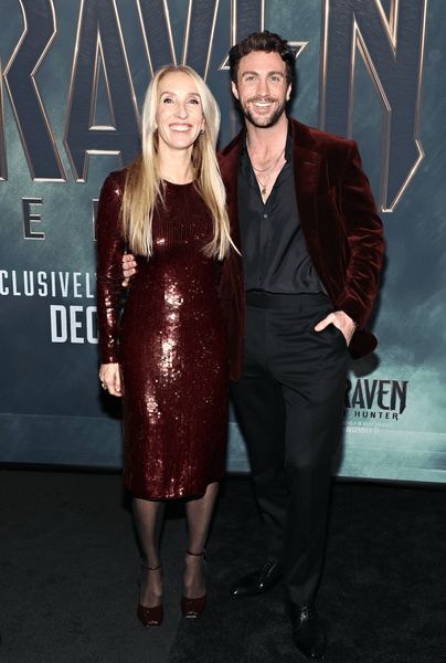 Аарон Тейлор-Джонсон с женой