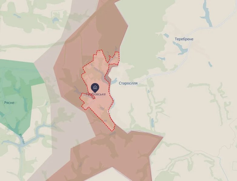 Просування ЗС РФ у Грабовському