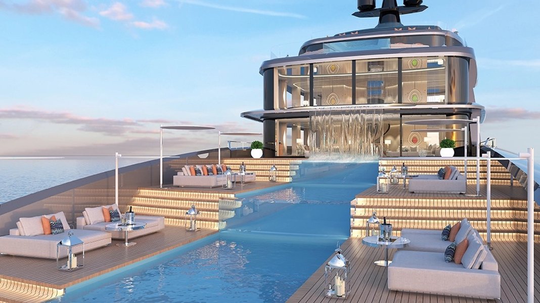 Gabriele Teruzzi, яхта, суперяхта, концепт яхты, бриллиант картье, бриллиант