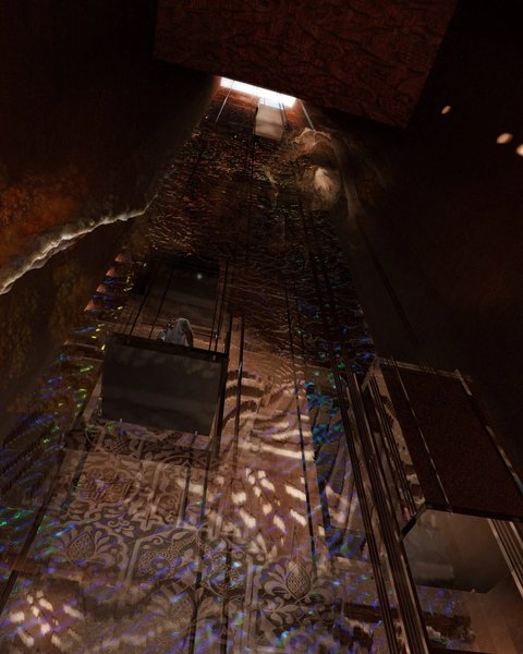 пещерный отель, саудовская аравия, отель в скалах, жан нувель