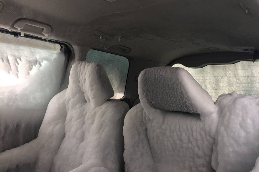 замерзшие авто, б/у авто из Японии, авто из Японии, Sun Rio