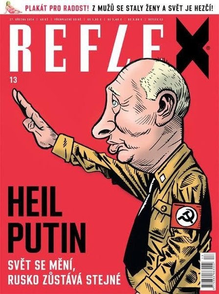 Володимир Путін, Президент Росії, обкладинка, нацизм, Reflex