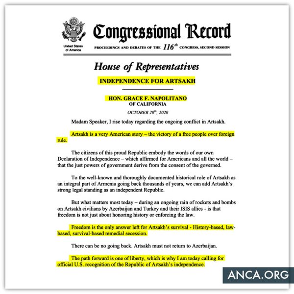 конгресс, сша, арцах, независимость