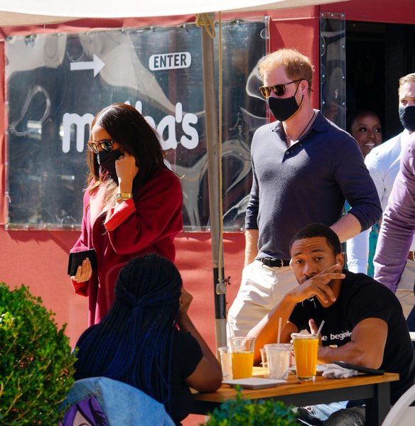 Принц Гарри и Меган Маркл в Гарлеме