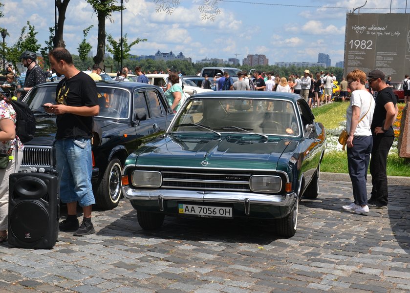 Opel Rekord 1969, ретро-авто, ретро-слет, Old Car Land, автофестиваль