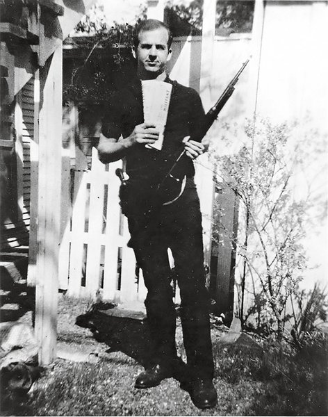 Ли Харви Освальд, фото, убийство Кеннеди, винтовка