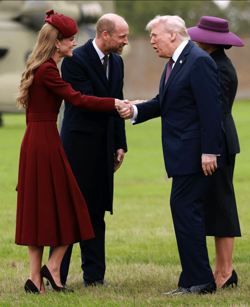Тръмп, Кейт Мидълтън, принц Уилям Тръмп, Кейт Мидълтън, принц Уилям