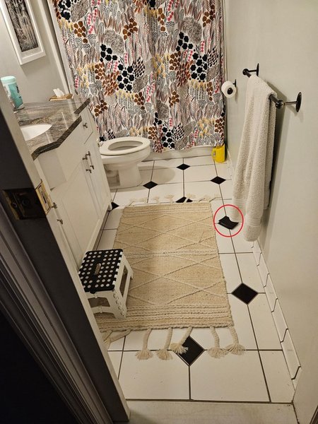 Гаманець лежав у ванній