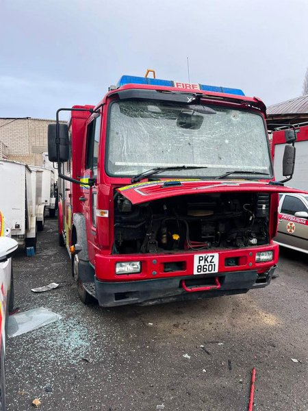 пожарная часть херсон обстрел