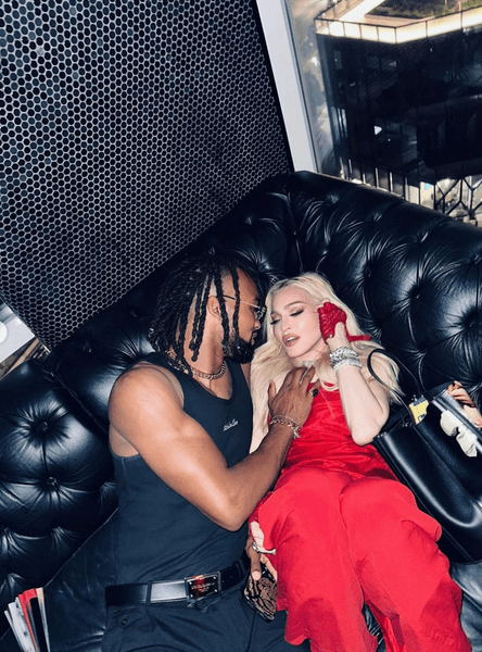 Мадонна и Аким Моррис