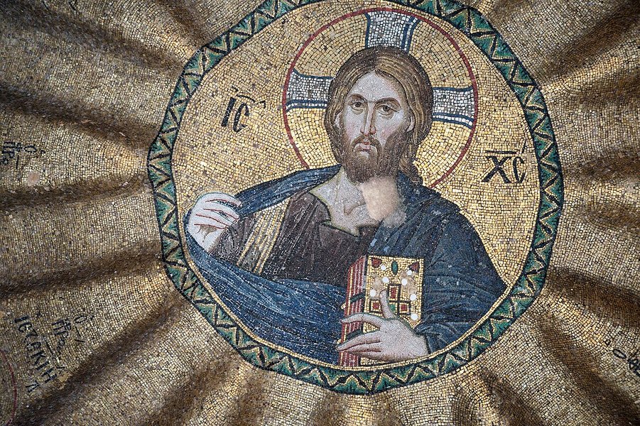 візантійська мозаїка, Константинополь, Візантія, Історія Візантії,