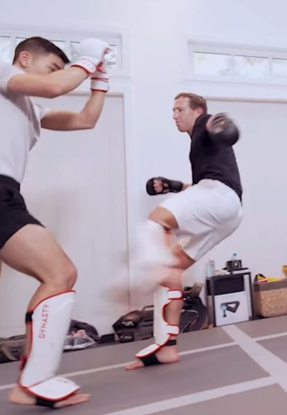 марк цукерберг тхеквондо, тренировка цукерберга