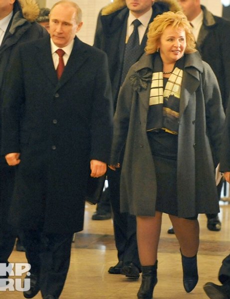 Володимир Путін, Людмила Путіна, дружина Путін
