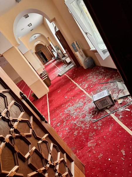 ЗС РФ пошкодили головну мечать в Києві