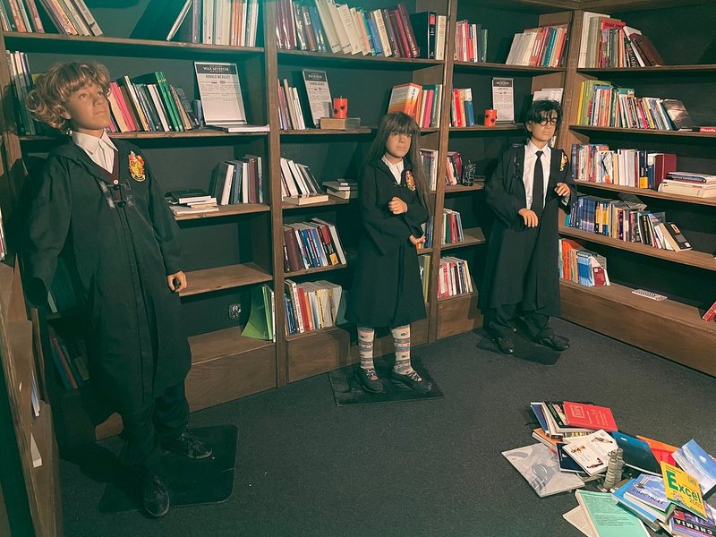 Гарри Поттер, Рон и Гермиона