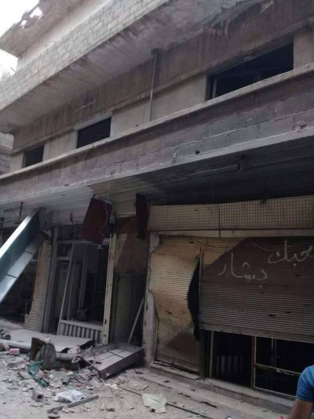 сирія, обстріли у сирії, війна у сирії, руйнування у сирії