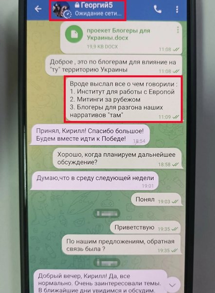 кирило молчанов, листування, колабораціонізм