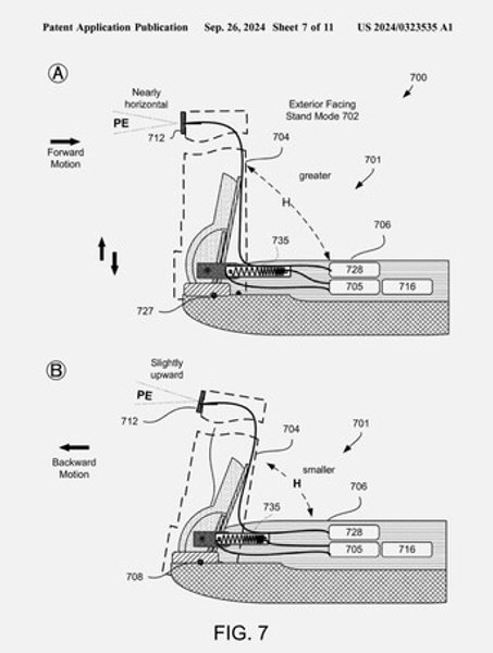 Патент на телефон Motorola