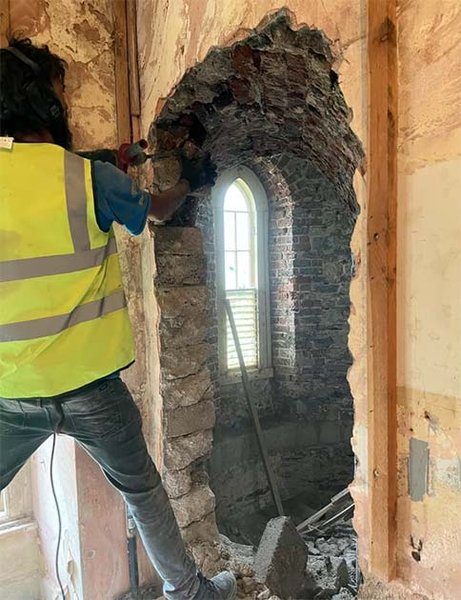 замок, тайная комната, Ирландия, род, башня, башня, история, открытие, реставрация, консервация, проход, наследие, родословная, аристократ