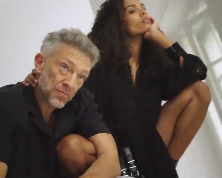 Венсан Кассель, Тина Кунаки, фотосессия