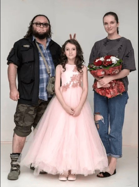 Єгор Зайцев з донькою Єгор Зайцев з донькою