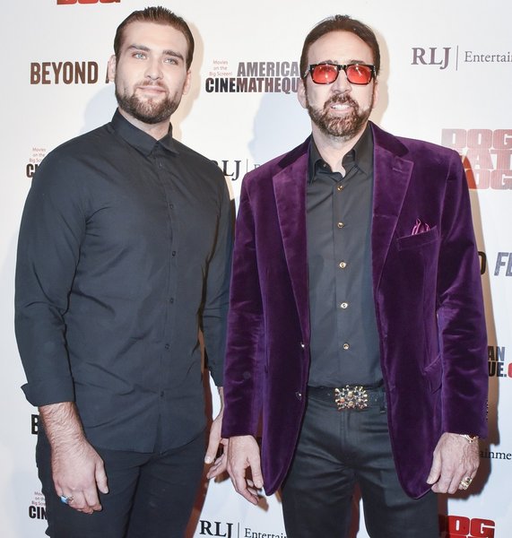 Николас Кейдж с сыном Уэстоном